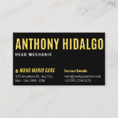 Lash Appointment Reminder Card Editable  名刺 (正面)