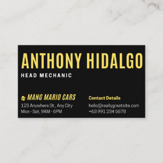 Lash Appointment Reminder Card Editable  名刺