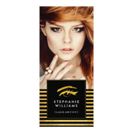 Lash Artist価格リストラックカード ラックカード