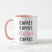 Lash Artist Coffee Cup、Lash Technician Coffee Cup マグカップ (左)