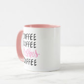 Lash Artist Coffee Cup、Lash Technician Coffee Cup マグカップ (正面左)