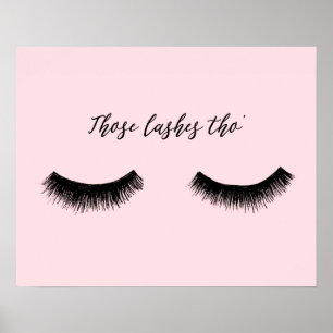 Lash Chat – これらのLashes Tho ポスター