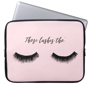 Lash Chat – これらのLashes Tho ラップトップスリーブ