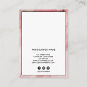 Lash Clientレコードの追加ロゴ 名刺 (裏面)