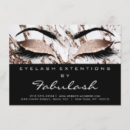 Lash Extensionアフターケア指示銅Marbl