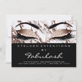 Lash Extensionアフターケア指示銅Marbl
