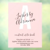 Lash Extension Makeup Artist Stylist ウィンドウサイン (シート3)