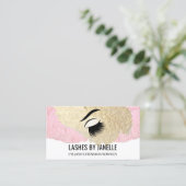 Lash Extensionsエレガント美しい 名刺 (スタンド正面)