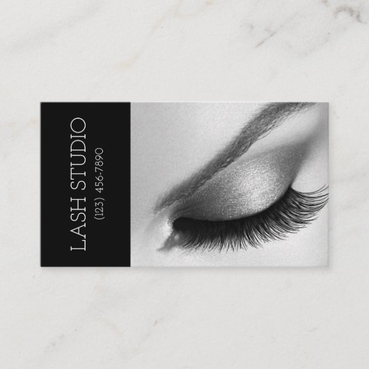 Lash Extensions Brows & Lashesサロン名刺 名刺 (正面)