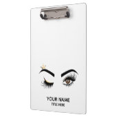 Lash Queen Wink Eyeメイクアップアーティスト長いまつげ クリップボード (左)