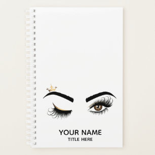 Lash Queen Wink Eyeメイクアップアーティスト長いまつげ プランナー手帳