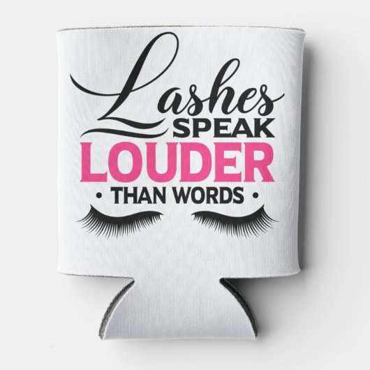 Lash Tech Lash技術者まつげ 缶クーラー (正面)