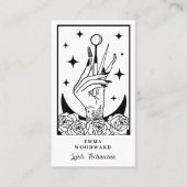 Lash Tech Tarot Business Card 名刺 (正面)