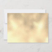 Lashes美しいスタジオメイクアップ証明書ギフト金ゴールド (裏面)