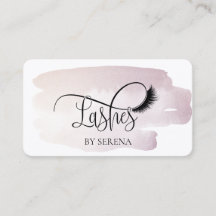 Lashes美しいメイクアップアーティストウォーターカラーアートビジネス