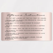 Lashes Extensionメイクアップアーティストドリップズアイズシルバーン ラベル (デザイン2)