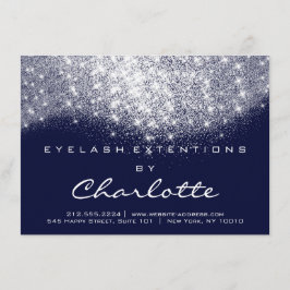 Lashes Extension Aftercare Instruction Gray Navy