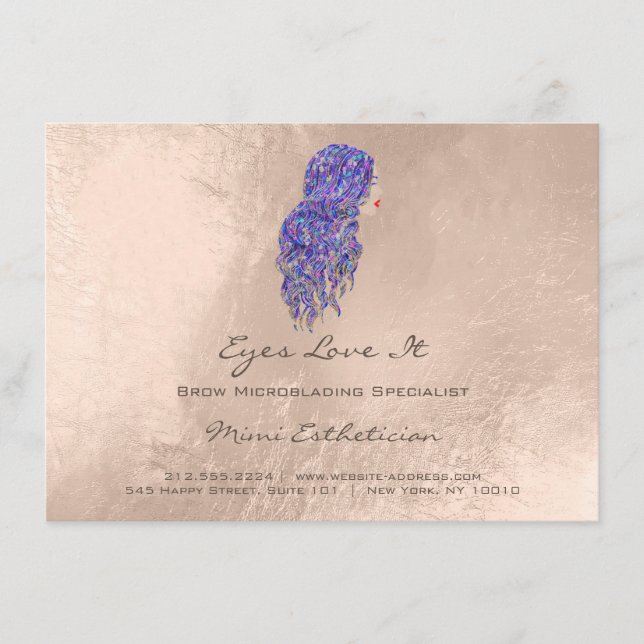 Lashes Extension Aftercare Instructionsアイボリー (正面)