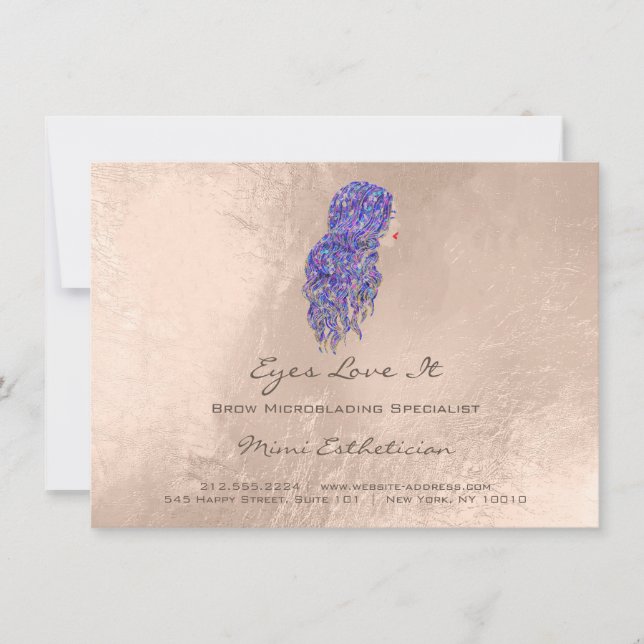 Lashes Extension Aftercare Instructionsアイボリー (正面)