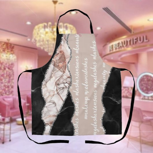 Lashes Lashextensions美しいメイクアップボリューム エプロン