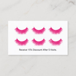 Lashes Logo Ilash Extensionsサロンロイヤリティ ロイヤリティカード