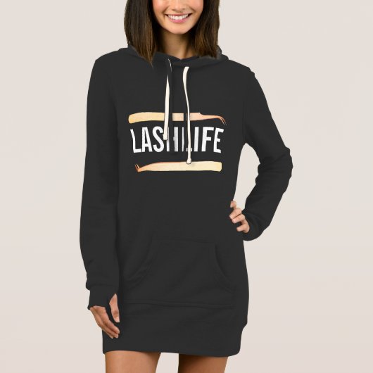 LASHLIFEのフード付の服 パーカ (正面)