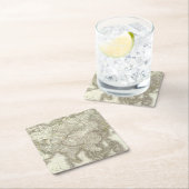 L'Asie -アジア スクエアペーパーコースター (インサイチュ)