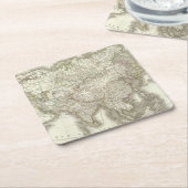 L'Asie -アジア スクエアペーパーコースター (アングル)