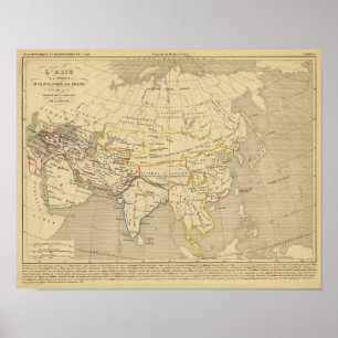 L'Asie, l'an 322 av JC ポスター