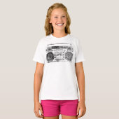 Lasonic TRC-920 Boombox Tシャツ (正面フル)