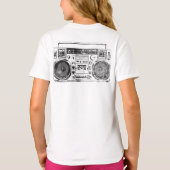 Lasonic TRC-920 Boombox Tシャツ (裏面)