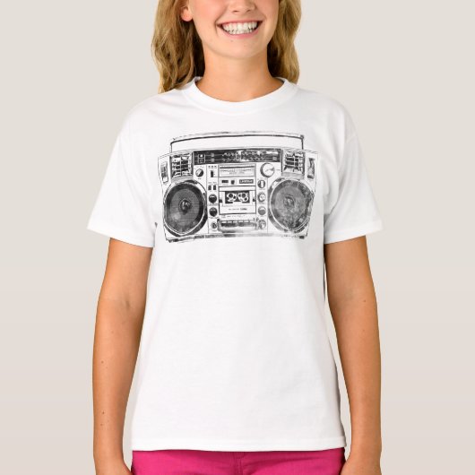 Lasonic TRC-920 Boombox Tシャツ (正面)