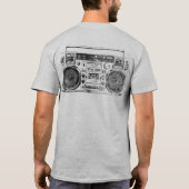 Lasonic TRC-920 Boombox Tシャツ (裏面)