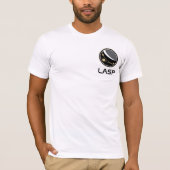 LASP Men's Premium White T-Shirt Tシャツ (正面)