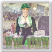 Lass Bartender St. Patrick's Day シール (正面)