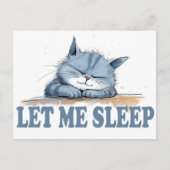 Lass mich schlafen ポストカード (正面)