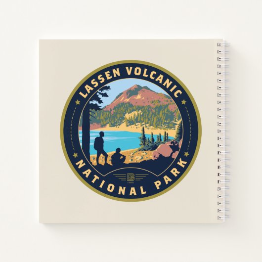 Lassen Volcanic National Park ノートブック (裏面)