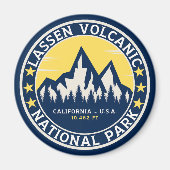 Lassen Volcanic National Park California マグネット (正面)