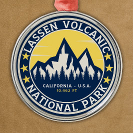 Lassen Volcanic National Park California メタルオーナメント