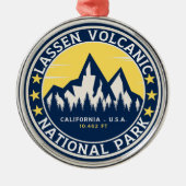 Lassen Volcanic National Park California メタルオーナメント (正面)