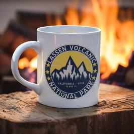 Lassen Volcanic Peak Landscape コーヒーマグカップ