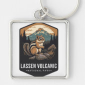 LASSEN VOLCANO NATIONAL PARK キーホルダー (正面)