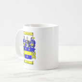 Lassiterの紋章付き外衣 コーヒーマグカップ (正面左)