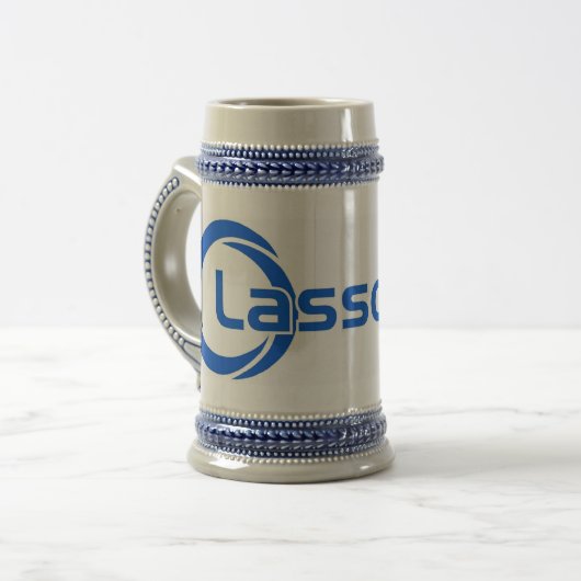 LassoSoftステイン ビールジョッキ (正面左)