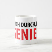 Lasstのmichのdurchのichの大箱Ingenieur コーヒーマグカップ (中央)