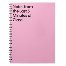 Last 5 Minutes Class Notebook ノートブック