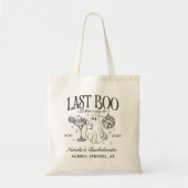 Last Boo Before I Doバチェロレッテハローウィンパーティ トートバッグ (正面)