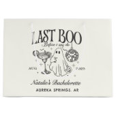Last Boo Before I Doバチェロレッテハローウィンパーティ ラージペーパーバッグ (正面)