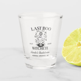 Last Boo Before I Do Bachelorette Halloween Party ショットグラス