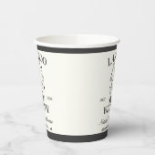 Last Boo Before I Do Bachelorette Halloween Party 紙コップ (左)